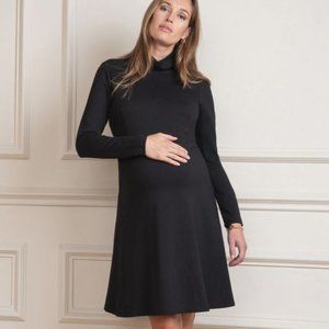 Seraphine Black Maternity Dress, Size 6 (US)